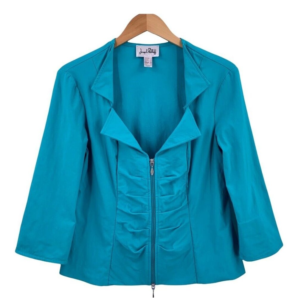 Joseph Ribkoff Women's Teal Jacket